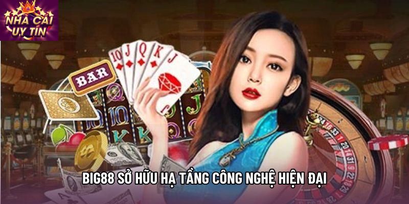 Big88 sở hữu hạ tầng công nghệ hiện đại