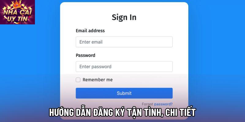 Hướng dẫn đăng ký tận tình, chi tiết