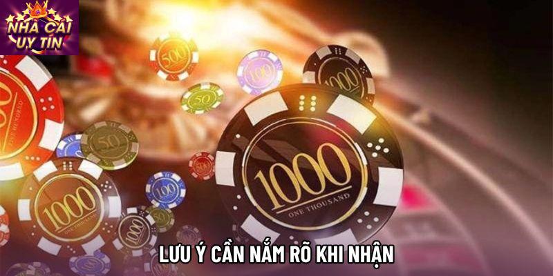 Lưu ý cần nắm rõ khi nhận