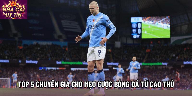 Top 5 chuyên gia cho Mẹo cược bóng đá từ cao thủ